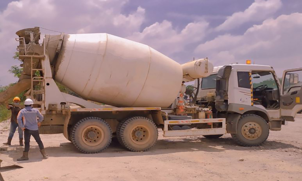 Takaran Cor Beton Molen